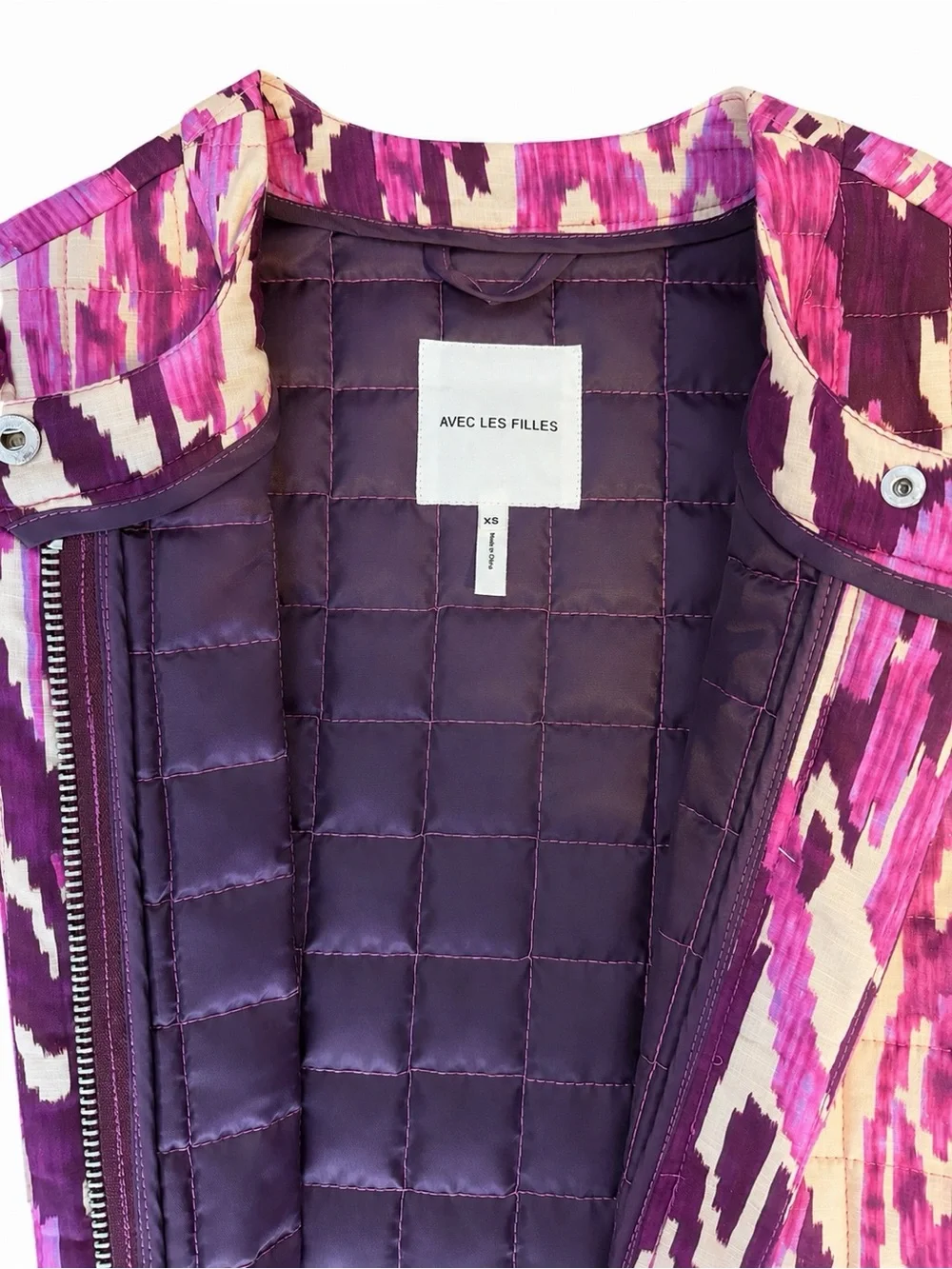 Avec Les Filles Quilted Jacket